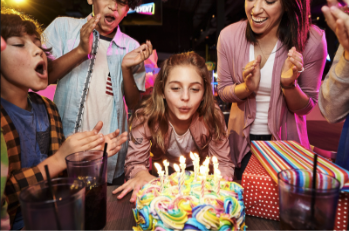 Birthday scene campaign